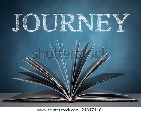 open a book for journey in world wide and  knowledge