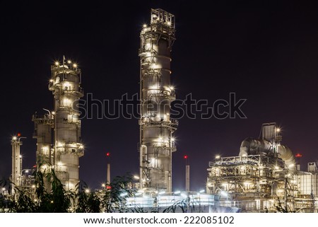 oil petrochemical building factory, plant
