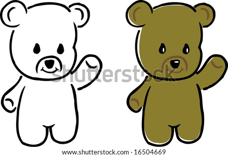 stock vector : Teddy Bear