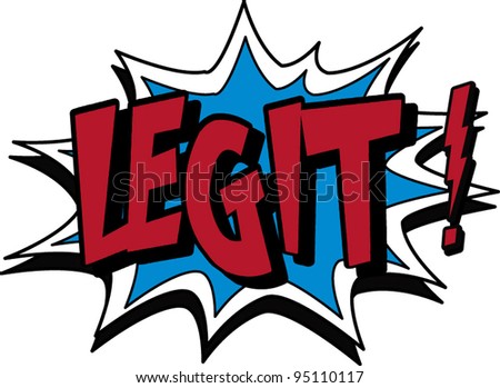 Legit Stock Vector Illustration 95110117 : Shutterstock