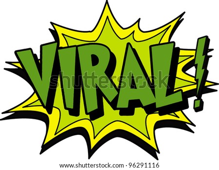 Viral Stock Vector Illustration 96291116 : Shutterstock