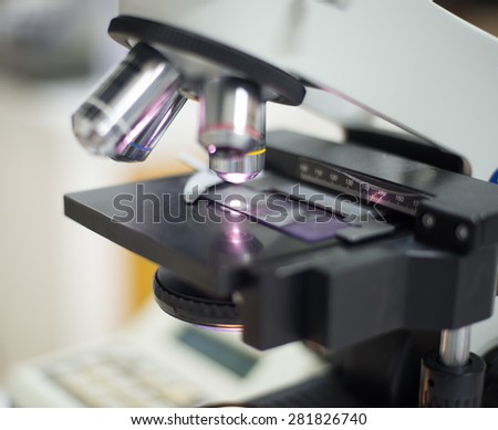 microscope is an instrument used to see too small objects.