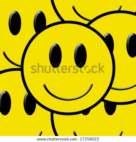 smiley background. stock photo : smiley background