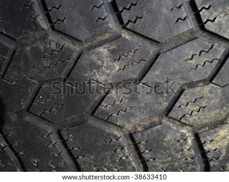 tire texture detail