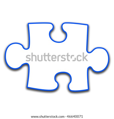 Picture Puzzles on Puzzle Piece Stock Photo 46640071   Shutterstock