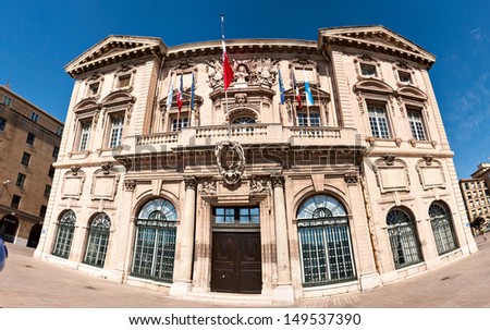 Mayor\'s office of Marseille. France