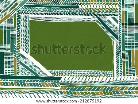 White lines on shades of green paper background / Shades of Green Stripped Background / digital