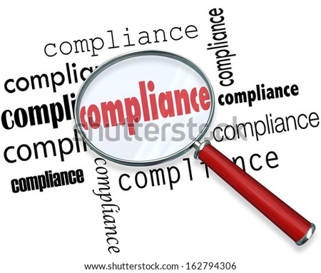 Compliance Magnifying Glass Rules Regulations