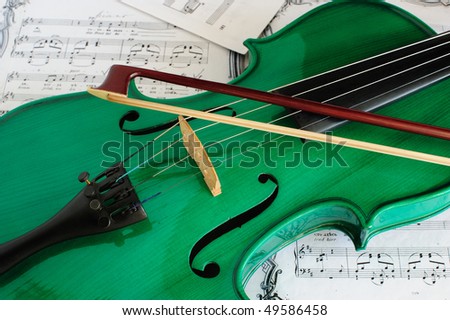 green violins