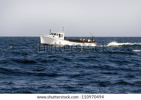 Lobster Fishing Boat