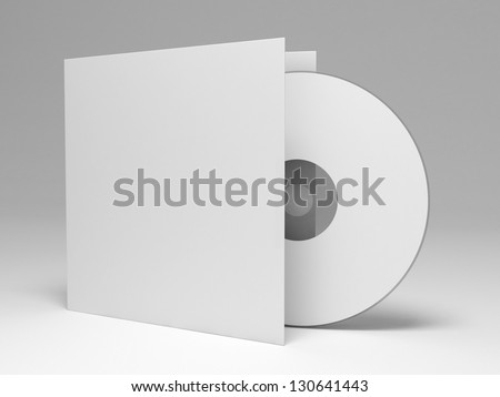 Blank compact disk with cover Blank compact disk with cover
