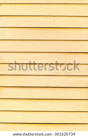Wood painted yellow wood plank texture background