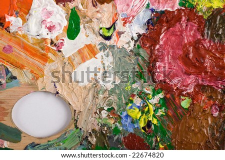 painter\'s palette