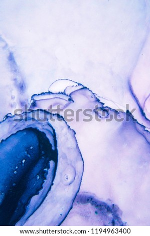 Abstract texture. Modern artwork background. Fluid Art. Unusual trendy background for poster, card, invitation. Contemporary art. Ink, paint, abstract. Closeup of the painting. High quality details.