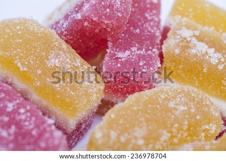 Colorful Jelly Sugar Candies
