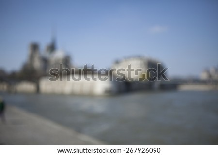 Blur Background Paris, France
