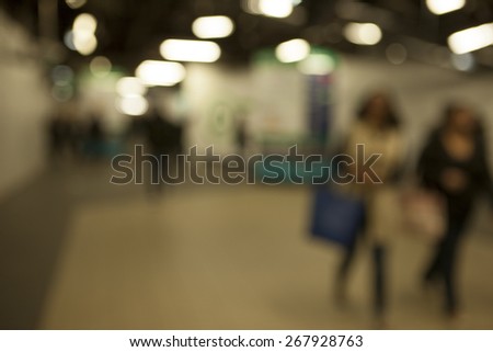 Blur Background , subway Paris, France