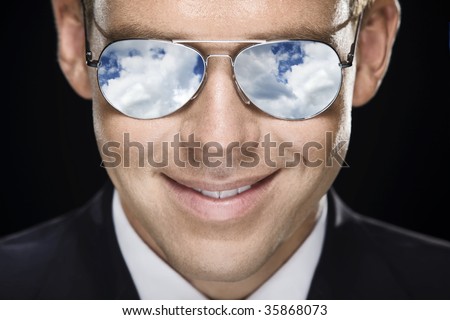 Pilot With Glasses