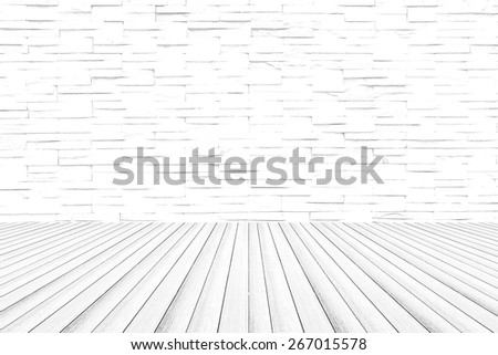 Abstract square brick wall background. Wood.