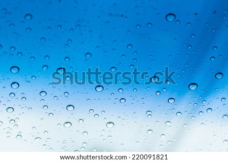 Raindrop background