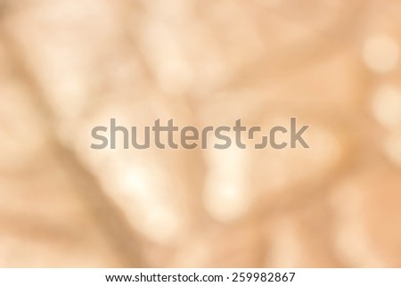 Abstract background of brown blurred by camera