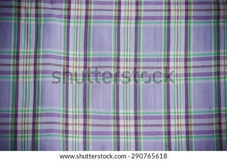 Seamless purple tartan patterns on vintage style