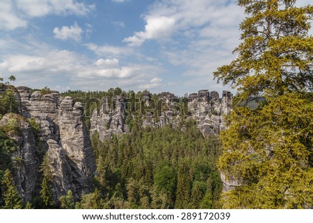 Saxon Switzerland, landscape