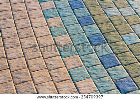 paving tiles, cement brick floor background