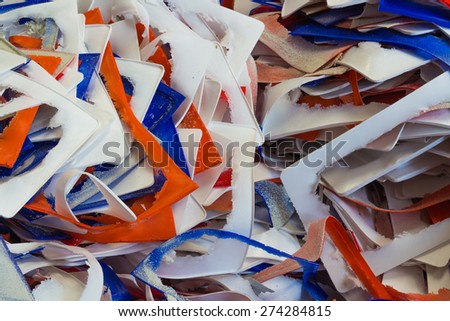 plastic scrap for recycle