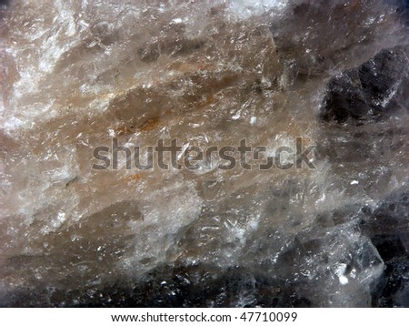 Salt crystal texture
