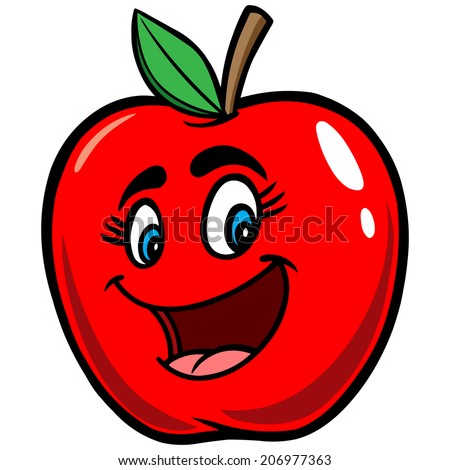 Apple Cartoon Apple Cartoon