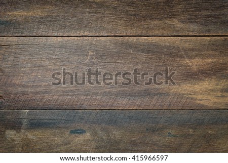 Old wooden background. Wooden table or floor