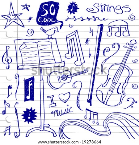 String Music Doodles