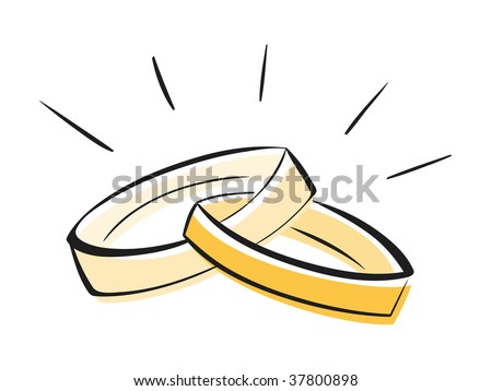 stock vector Wedding Rings
