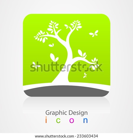 graphic design business logo tree