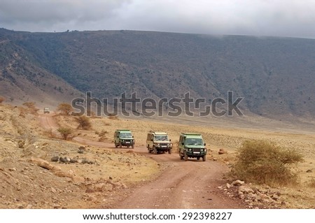 Landscape of Ngorongoro Conservation Area, Tanzania