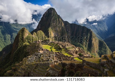 Machu Picchu, Cuzco, Peru, New Seven Wonder Of The World