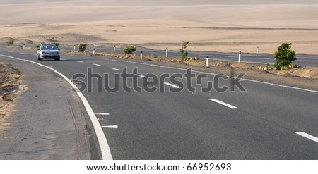 road in the desert, car trip