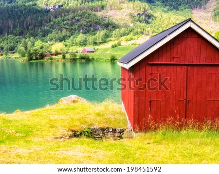 Photo taken in Olden,  Norway