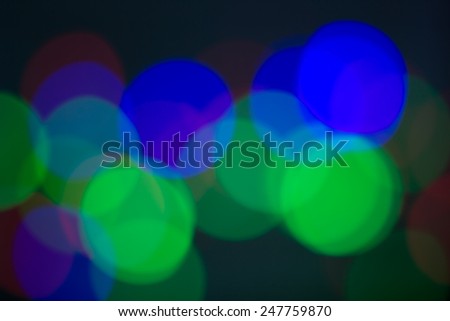bokeh color abstract background, selective focus
