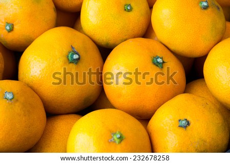 Group of Oranges