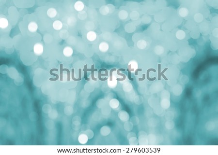 Bokeh Circle Blue lights abstract background