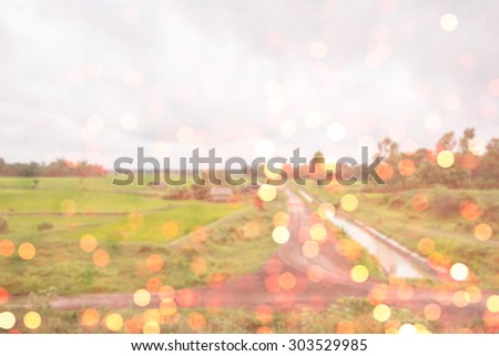 Abstract natural color background. Natural Blurred Bokeh