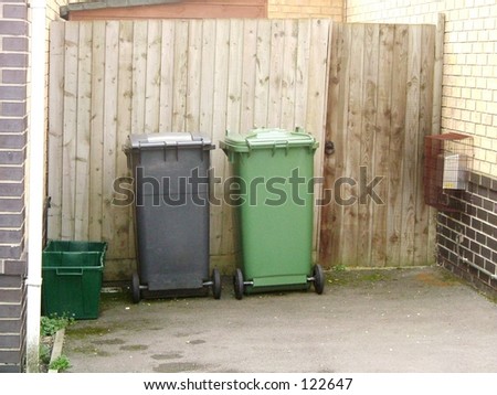 Trash bins