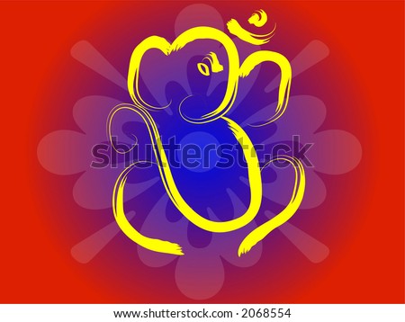 Om Ganesh Symbol