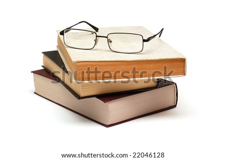 Some book and glasses