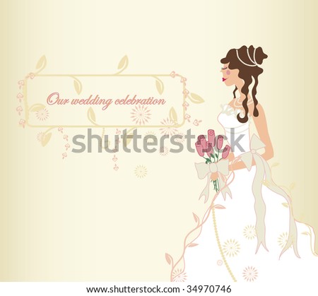 Wedding invitation cover design Wedding stationery design