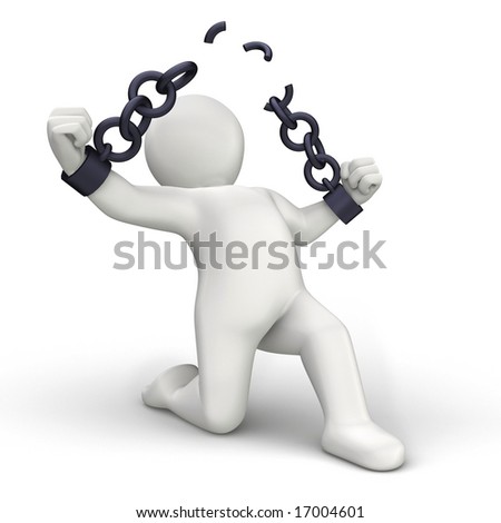 Breaking Chains Stock Photo 17004601 : Shutterstock