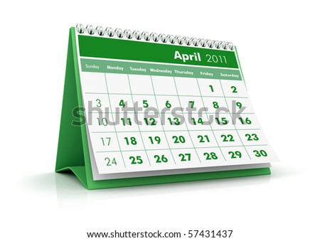 2011 calendar april easter. april 2011 calendar with