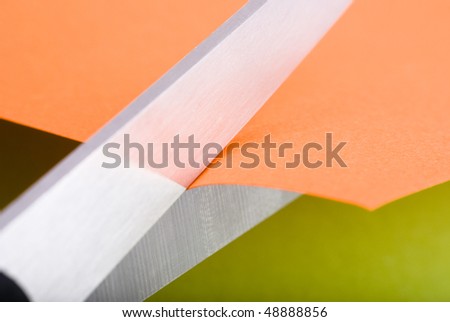 Paper cutting detail